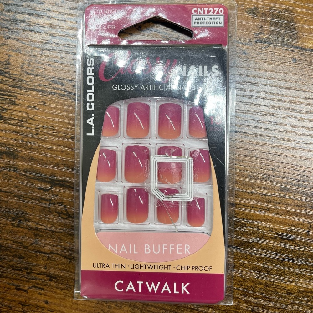 2/16 Pink to Peach Color nails